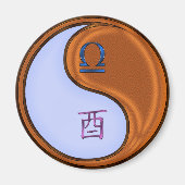 Aimant Libra & Wood Rooster (Devant)