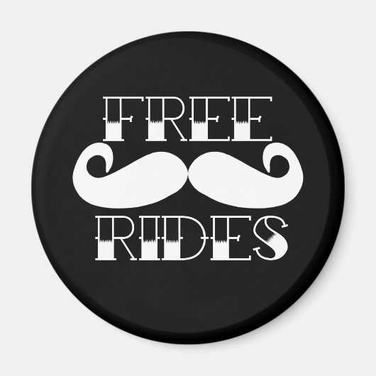 Aimant Libre Circès Moustache (Devant)
