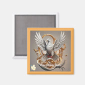 Aimant "Libre de monter en flèche" (Recto/Verso)