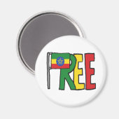 Aimant Libre Éthiopie (Recto/Verso)