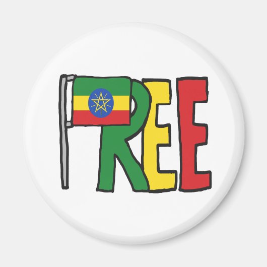 Aimant Libre Éthiopie (Devant)