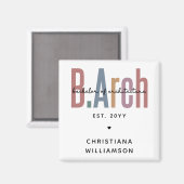 Aimant Licence en architecture personnalisée (Recto/Verso)