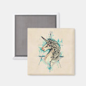 Aimant Licorne (Recto/Verso)