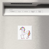 Aimant Licorne arc-en-ciel mignonne (In Situ (Lave-vaisselle))