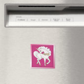 Aimant licorne blanche (In Situ (Lave-vaisselle))