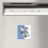 Aimant Licorne celtique (In Situ (Lave-vaisselle))