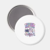 Aimant Licorne Coding Licorne Debug Squad Marché Charmant (Recto/Verso)