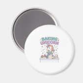 Aimant Licorne Cuisson Licorne Produit Branché Graphique_ (Recto/Verso)
