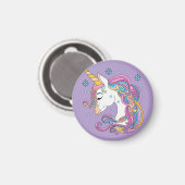 Aimant licorne de Noël (Recto/Verso)