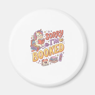 Aimant Licorne Désolé je suis Réservé Design Zazzle Fanta