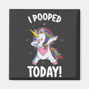 Aimant Licorne Drôle Que J'ai Chié Aujourd'hui
