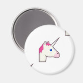 Aimant licorne emoji (Recto/Verso)