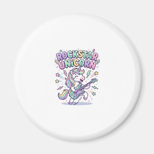 Aimant Licorne Rockstar Licorne Charmant Vêtements Graphi