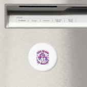 Aimant Licorne Trop Glamour pour Galoper Impression sur D (In Situ (Lave-vaisselle))