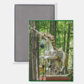 Aimant Licorne Vintage (Recto/Verso)