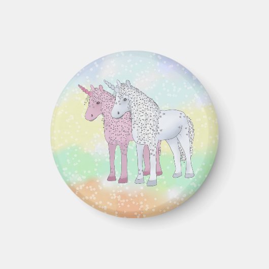 Aimant Licornes (Devant)