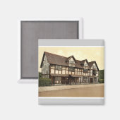 Aimant Lieu de naissance de Shakespeare, Stratford-on-Avo (Recto/Verso)