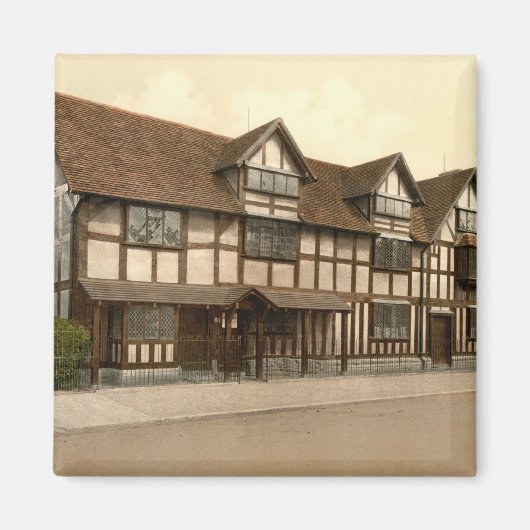 Aimant Lieu de naissance de Shakespeare, Stratford-upon-A (Devant)