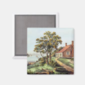 Aimant Lieu de naissance de Washington à Bridges Creek (Recto/Verso)