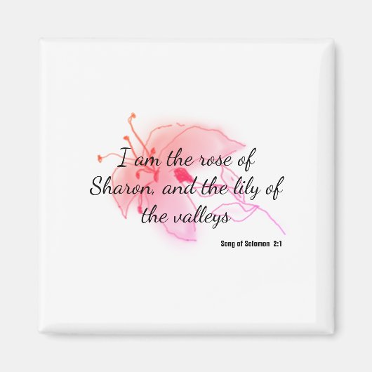 Aimant lièvre rose pâle (Devant)