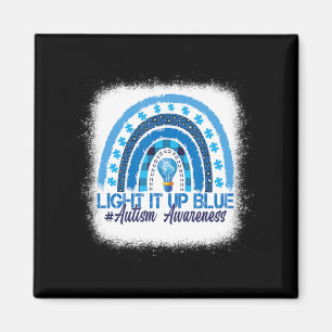 Aimant Light It Up Blue Rainbow