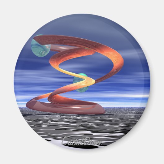 Aimant : Light Wave 5 : Designer Produits par CricketDian (Devant)