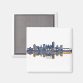 Aimant Ligne aérienne de Cuenca (Recto/Verso)