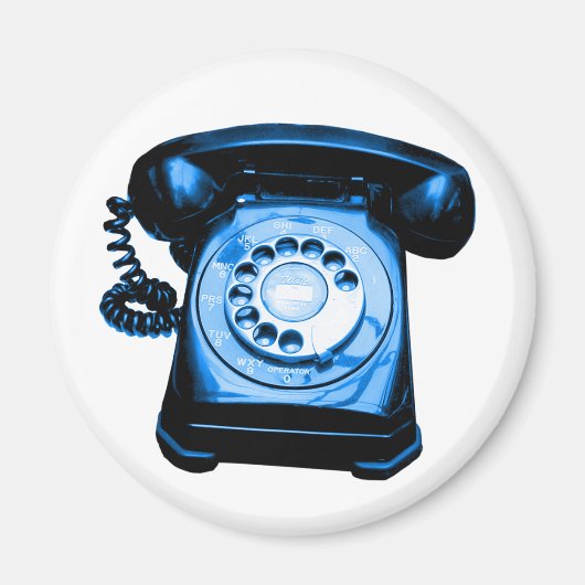 Aimant Ligne bleue (Devant)