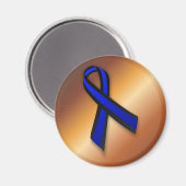 Aimant Ligne bleue mince (Recto/Verso)