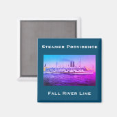 Aimant Ligne de la rivière Fall, navire à vapeur 'Provide (Recto/Verso)