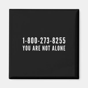 Aimant Ligne de vie 1-800-273-8255 Prévention du suicide