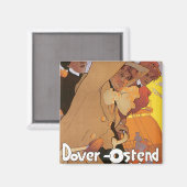 Aimant Ligne Dover-Ostende (Recto/Verso)