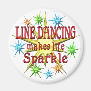 Aimant Ligne étincelles de danse