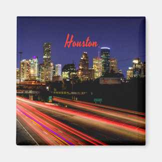 Aimant Ligne Skyline de Houston Texas City
