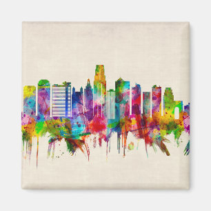 Aimant Ligne Skyline de Kansas City Missouri