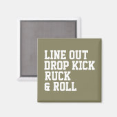 Aimant Ligne Sortie Kick Ruck Et Roll (Recto/Verso)