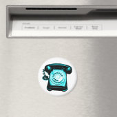 Aimant Ligne téléphonique Cyan (In Situ (Lave-vaisselle))