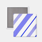 Aimant Lignes bleues (Recto/Verso)