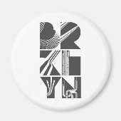 Aimant Lignes Brooklyn (Devant)