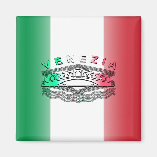 Aimant Lignes de Rialto Bold Venezia (Devant)