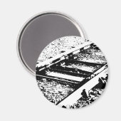 Aimant Lignes ferroviaires (Recto/Verso)