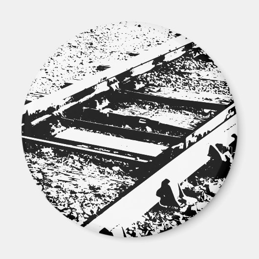 Aimant Lignes ferroviaires (Devant)