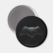 Aimant Ligue de Justice | Symbole de batman métallique (Recto/Verso)