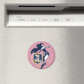 Aimant Ligue de Justice | Wonder Woman & JL Icon Pop Art (In Situ (Lave-vaisselle))