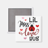 Aimant Lil Miss Love Bug (Recto/Verso)