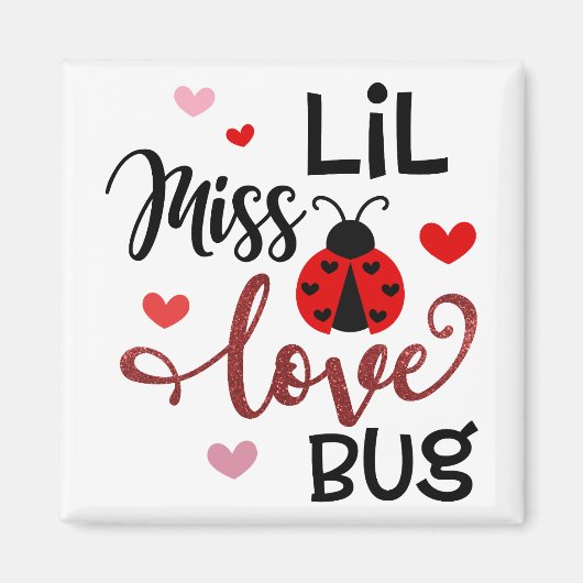 Aimant Lil Miss Love Bug (Devant)