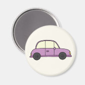 Aimant Lila Auto (Recto/Verso)
