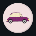 Aimant Lila Auto<br><div class="desc">Ein lilafarbenes Auto.</div>