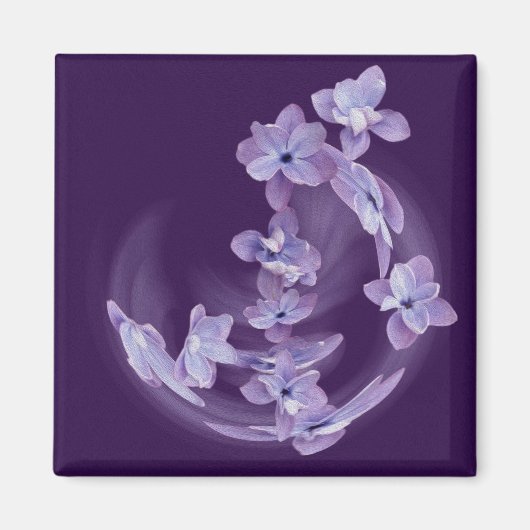 Aimant Lilac en cercle (Devant)