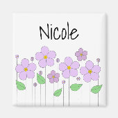 Aimant Lilac Fleurs (Devant)